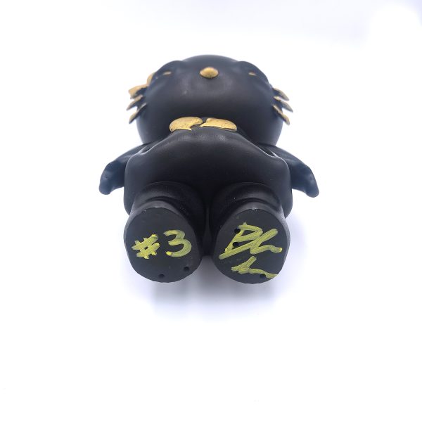 Angry Kitty n°3 - Black & Gold - Image 4
