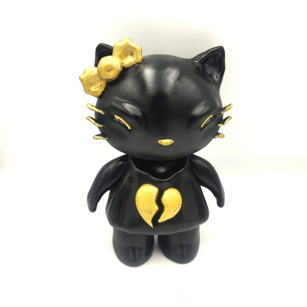 Angry Kitty n°3 - Black & Gold
