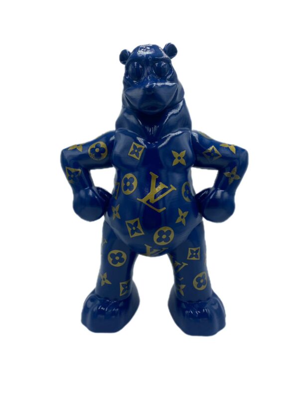 “TBear “ number 02 - blue Louis Vuitton